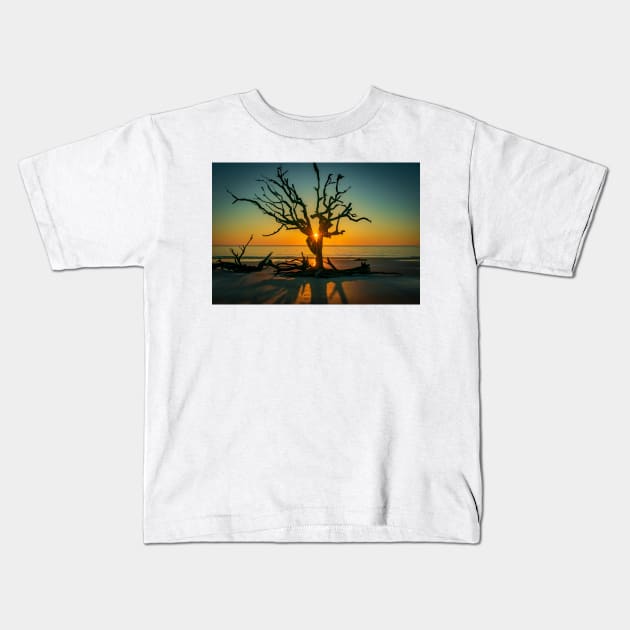 Jekyll Sunrise Kids T-Shirt by Ckauzmann